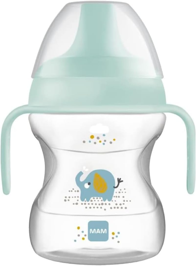 MAM Learn To Drink Cup csőrös itatópohár, szivárgásmentes, 190 ml, 6 hónap+
