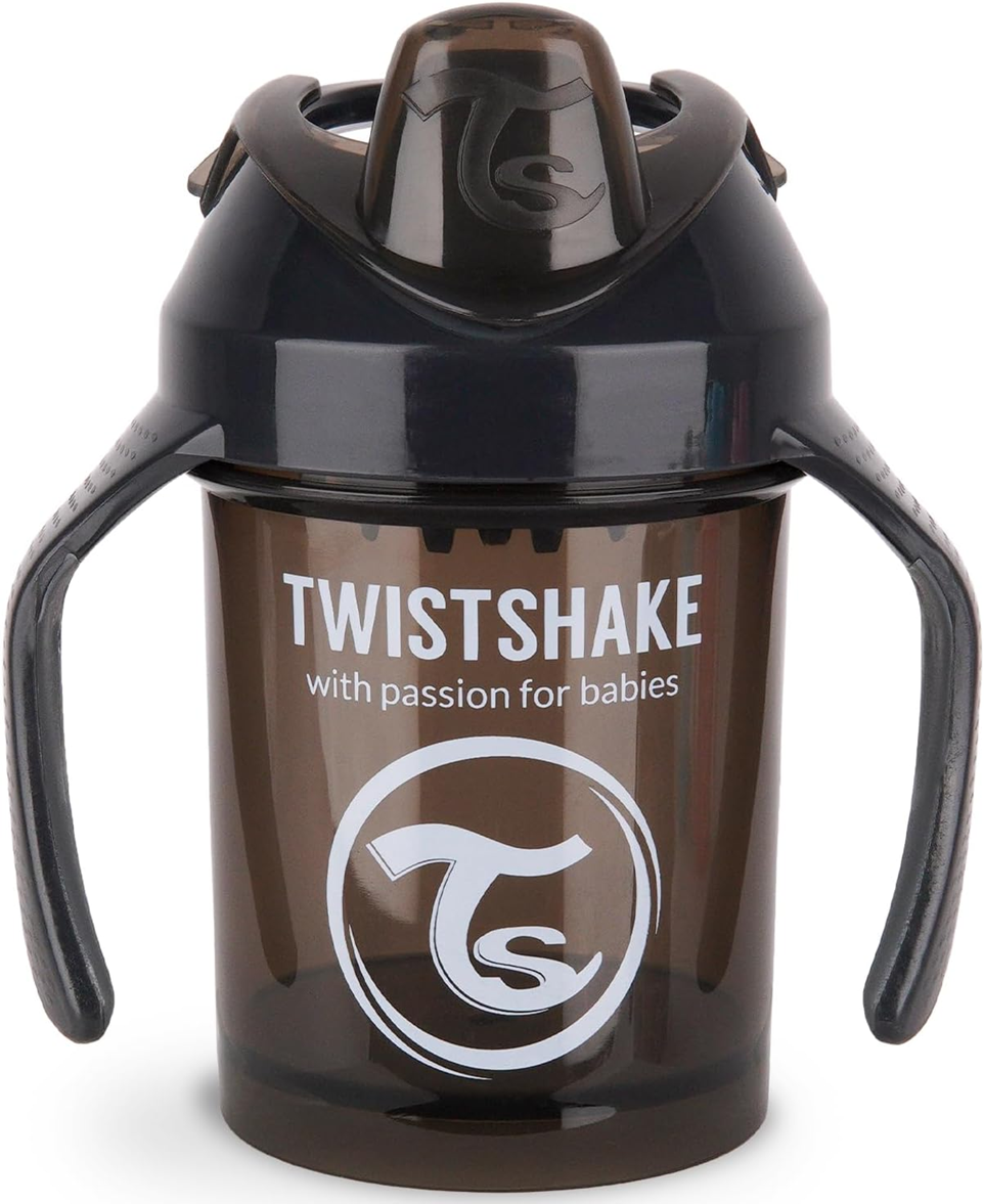 TWISTSHAKE Mini Cup kubek niekapek z ustnikiem i blenderem 230 ml 4 m+