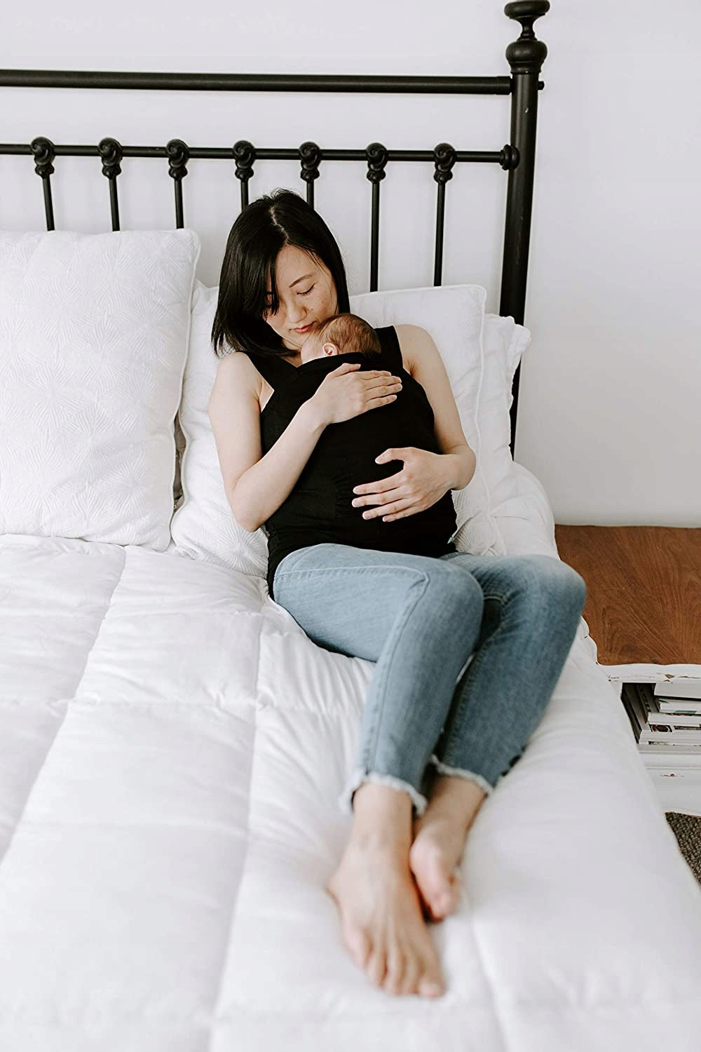 ADEN + ANAIS kenguruzós felső S