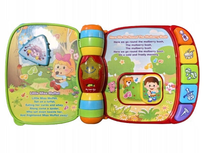 VTECH Rhymes Book elektronisk læringsbog på ENGELSK