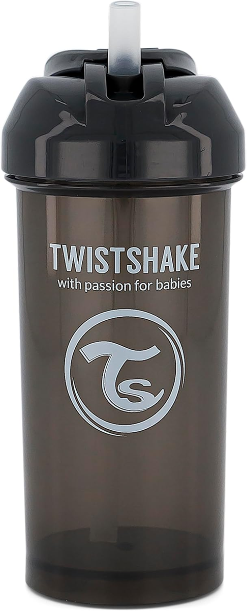 TWISTSHAKE Straw Cup kubek niekapek ze słomką 360 ml 6 m+