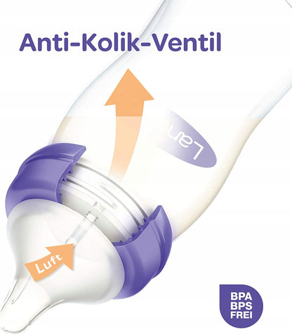 LANSINOHbottle 240ml teat Mmaterials polypropylene and siliconeall parts dishwasher safeFree of BPA and BPSNew