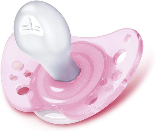 CHICCO MICRO PhysioForma Schnuller x2 Silikon 0-2 Monate NACHTLEUCHTEND
