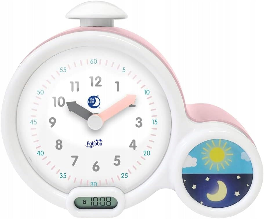 PABOBO Kid'Sleep CEAS DESTEPTĂTOR EDUCAȚIONAL roz