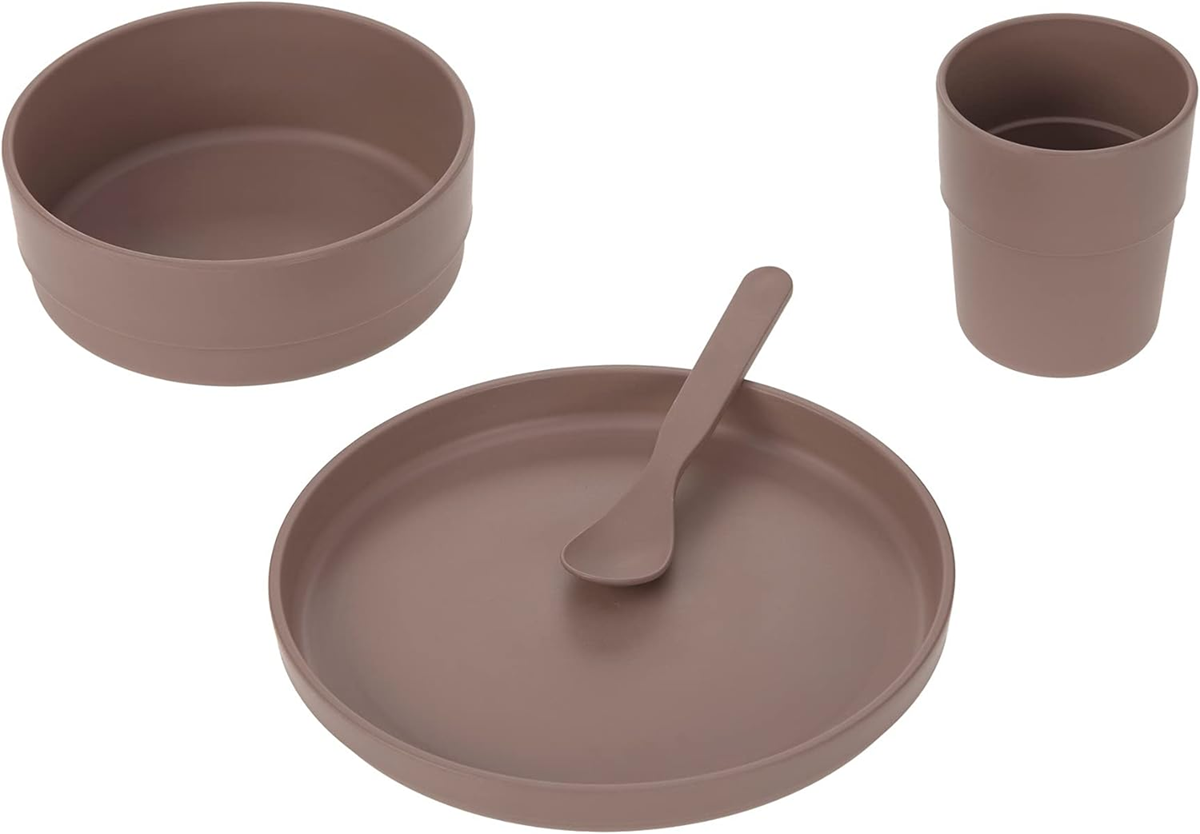 LÄSSIG melaminmentes edénykészlet Choco