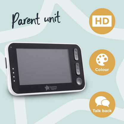 TOMMEE TIPPEE digitale babyfoon 4.3" + bewegingssensor