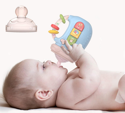 BAMBEBE bottle sensory toy, teether, rattle