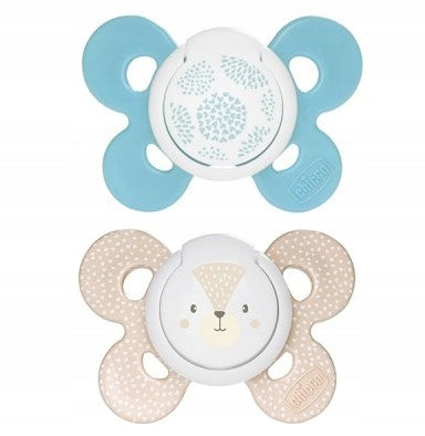CHICCO PhysioForma silicone dummies x2