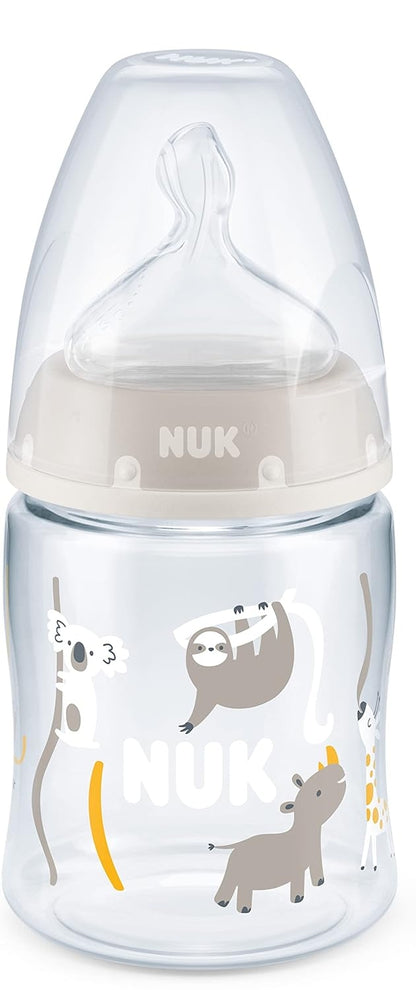 NUK First Choice+ BUTELKA 150 ml 0-6 m wskaźnik temperatury