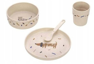 Set de veselă fără melamină LASSIG Little Mateys