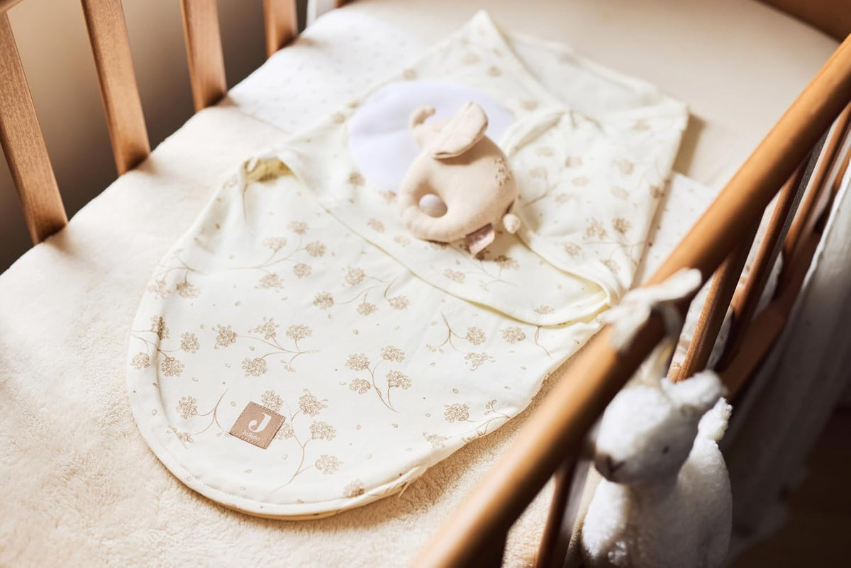 JOLLEIN Basic kocyk Jersey/Sherpa 75x100 cm Oatmeal – nowy – zdjęcie 5