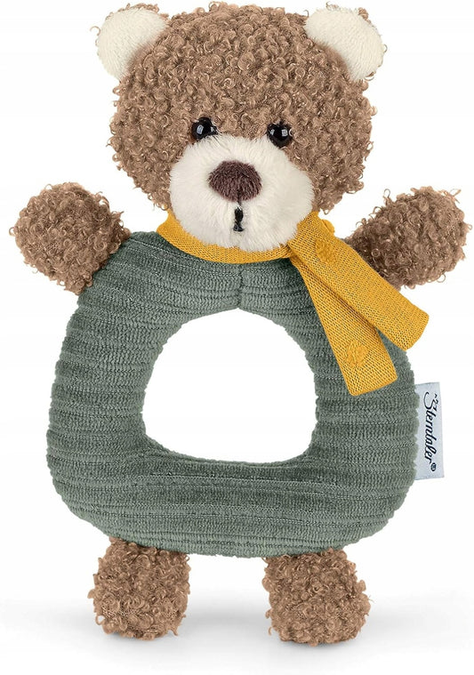 NATTOU pamut markológép csörgővel BEN Bear 17 cm