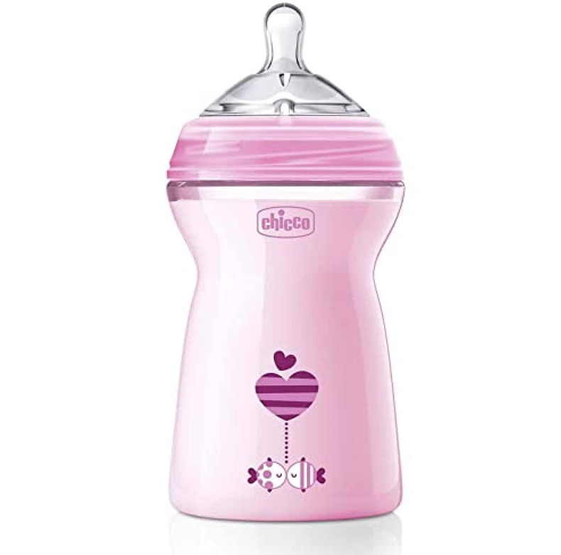 CHICCO NaturalFeeling butelka 330 ml 6 m+ szybki przepływ