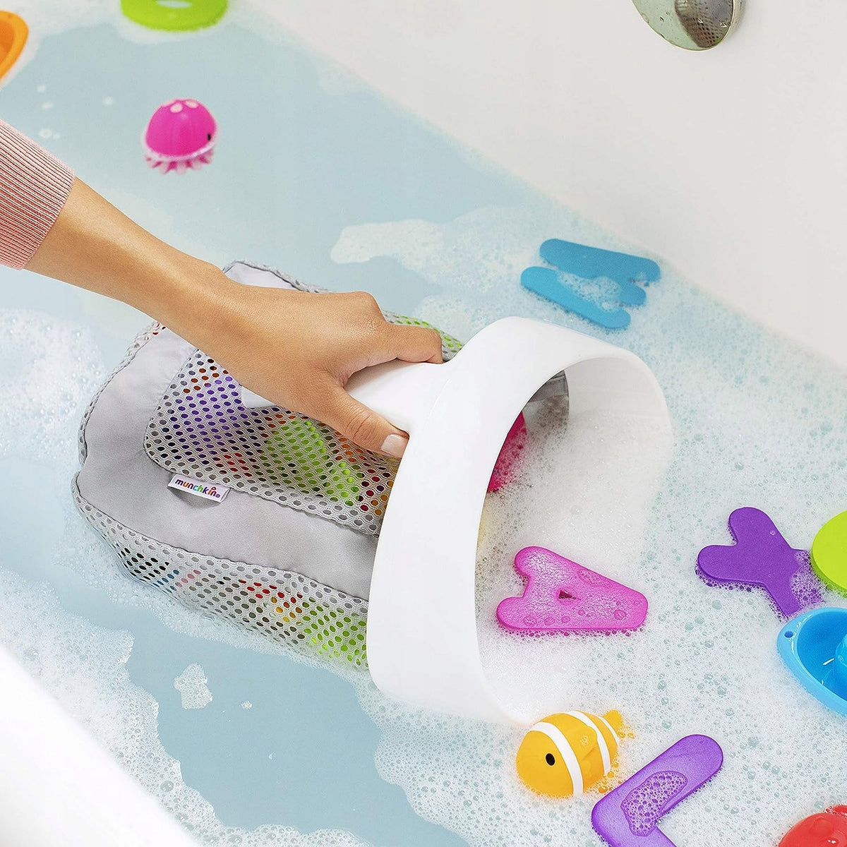 MUNCHKIN Super Scoop organizator plasă pentru baie