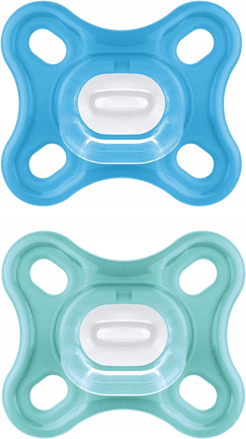 MAM COMFORT-fopspeen voor prematuren en pasgeborenen x2 0 mnd+