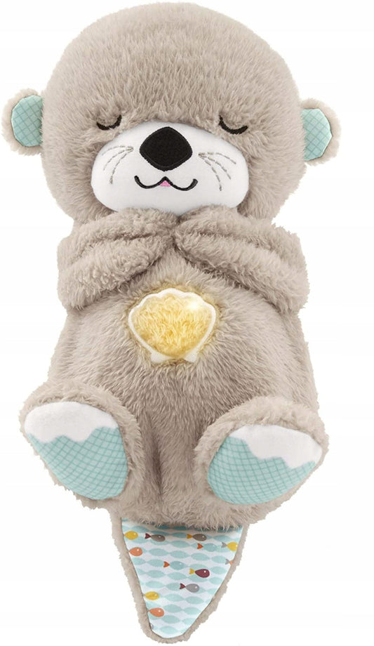 FISHER-PRICE schlafender OTTER mit beweglichem Bauch, Geräuschen und Licht