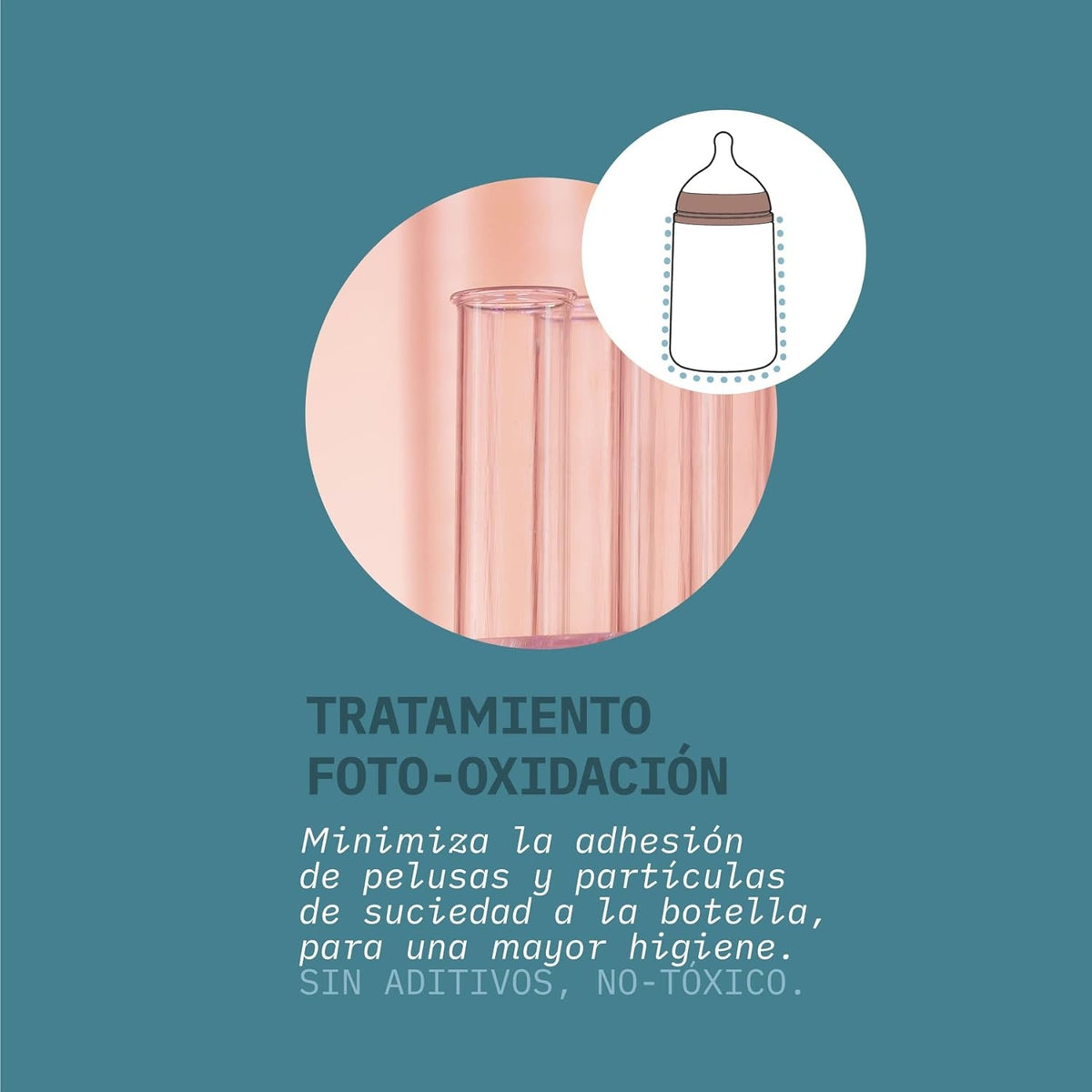 SUAVINEX SELECTION biberon avec tétine symétrique SX PRO 240ml 3m+