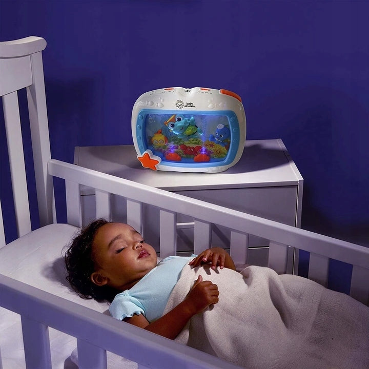 BABY EINSTEIN Ocean Dreams night light projector + remote control