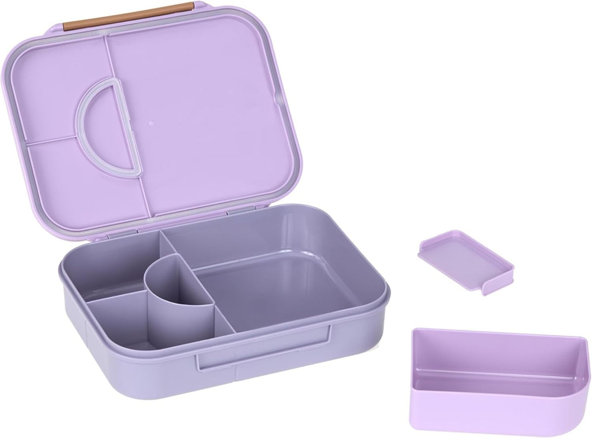 LASSIG Bento boîte à déjeuner avec compartiments amovibles 17x21 cm PETIT CŒUR