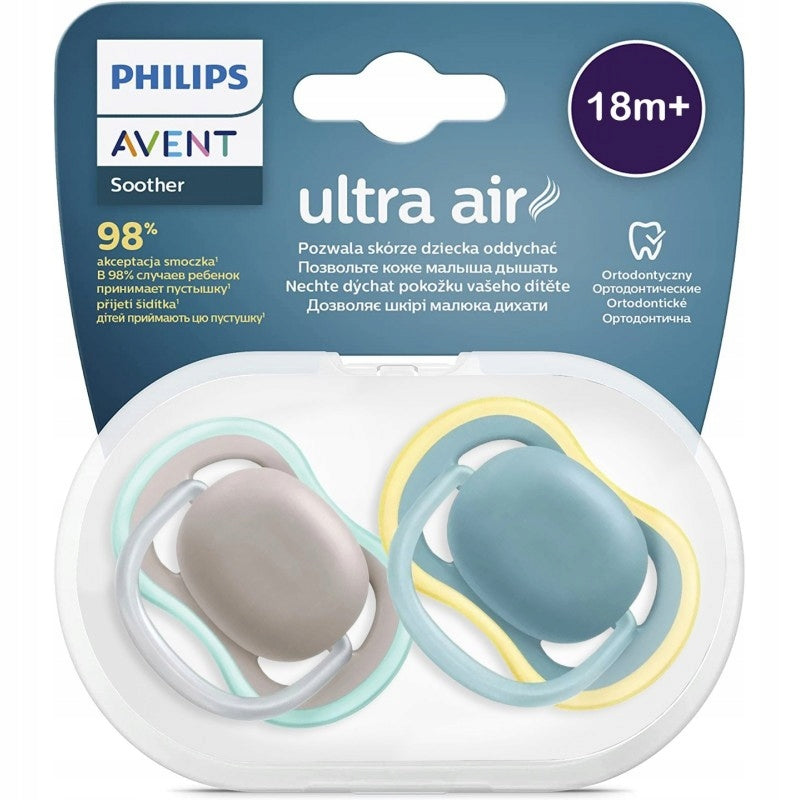 PHILIPS AVENT Ultra Air soothers x2