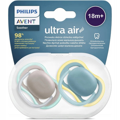 PHILIPS AVENT Ultra Air soothers x2