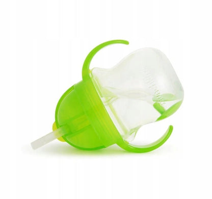 MUNCHKIN Tip&Sip tasse anti-fuite 6m+ 207ml paille lestée