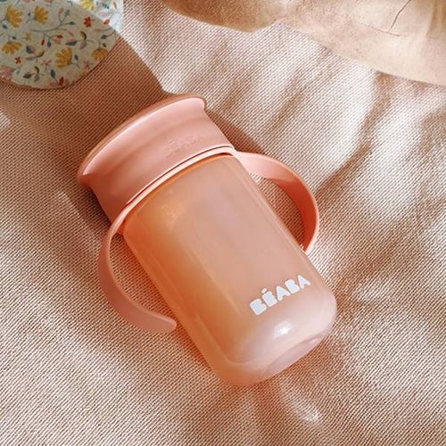Béaba 360°-træningskop pink 340 ml 12m+