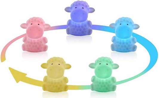 MINILAND Night Sheep LED éjjeli lámpa 5 színben 12,5 cm