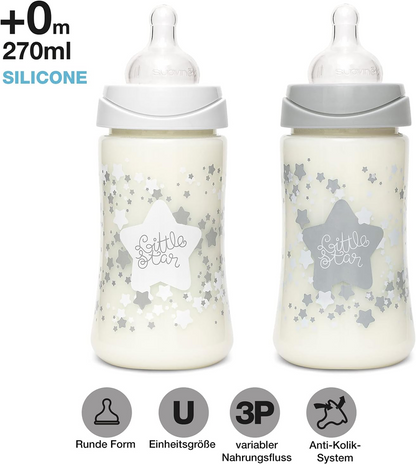 SUAVINEX My First Set kezdő cumisüveg szett + cumi 5db 0 hónap+