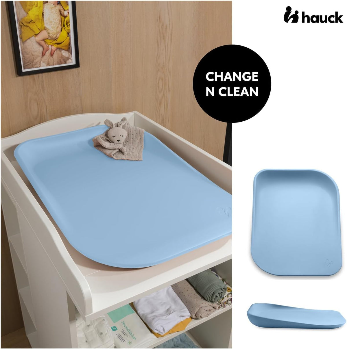 HAUCK CHANGE N CLEAN baby changing mat