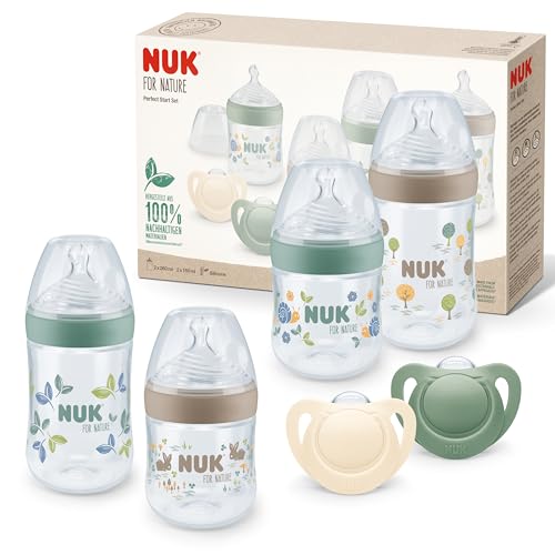 NUK for Nature Perfect Start flaske- og suttesæt 0–6 måneder – billede 1