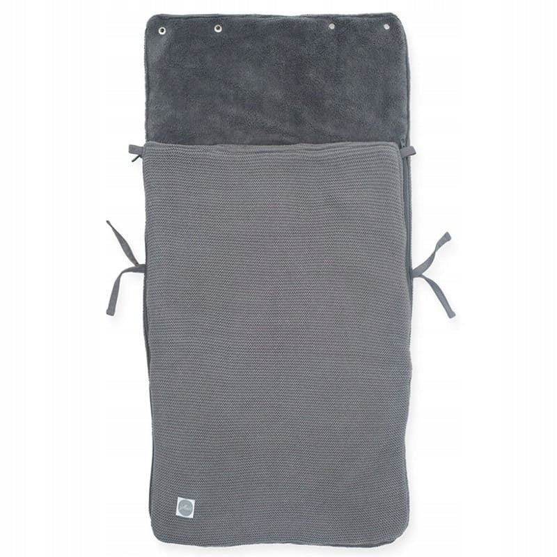 JOLLEIN couverture d’emmaillotage pour siège auto avec harnais 3 et 5 points