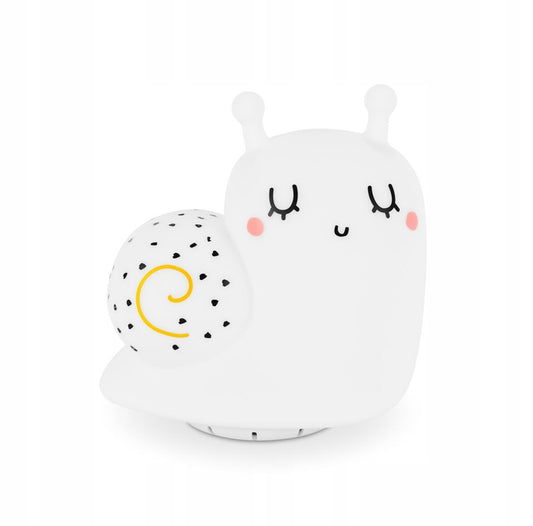 MINILAND Cosy Dreamer silikonowa lampka nocna ŚLIMAK 12,3 x 12,3 cm