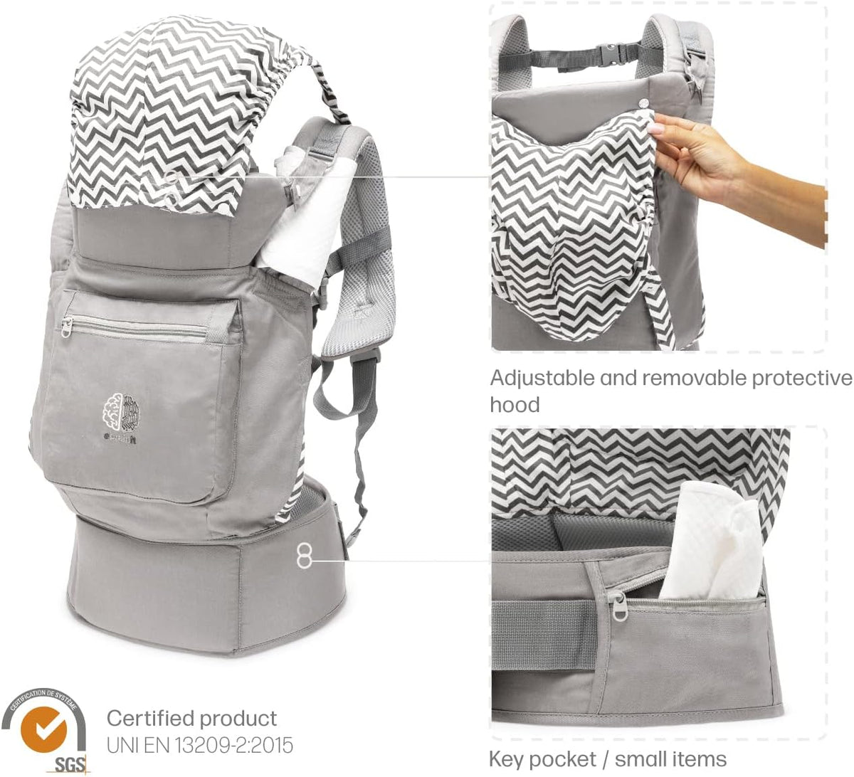 EBRAINIT ergonomic carrier