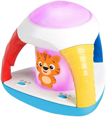 BABY EINSTEIN Kalejdoskop Ciekawostek muzyka światła kolory w 3 językach