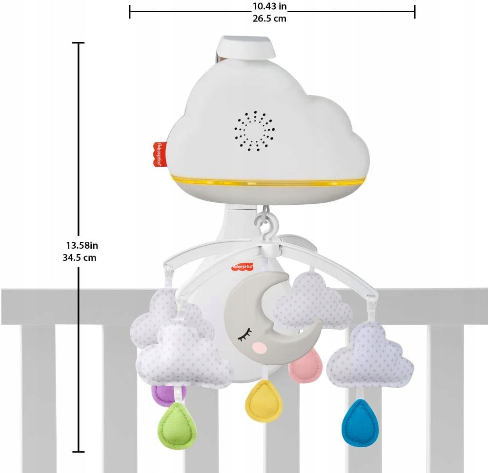 FISHER PRICE въртележка с датчик за шум, лампа "O