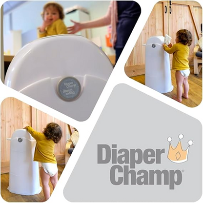 DIAPER CHAMP kosz na pieluchy NA WORKI NA ŚMIECI +/-50 pieluch