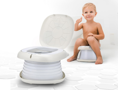 Pot de nuit pliant NK toilette portable + sacs et étui