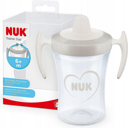 NUK Trainer Cup TASSE ANTI-FUITE cœur 6 m+ 230 ml