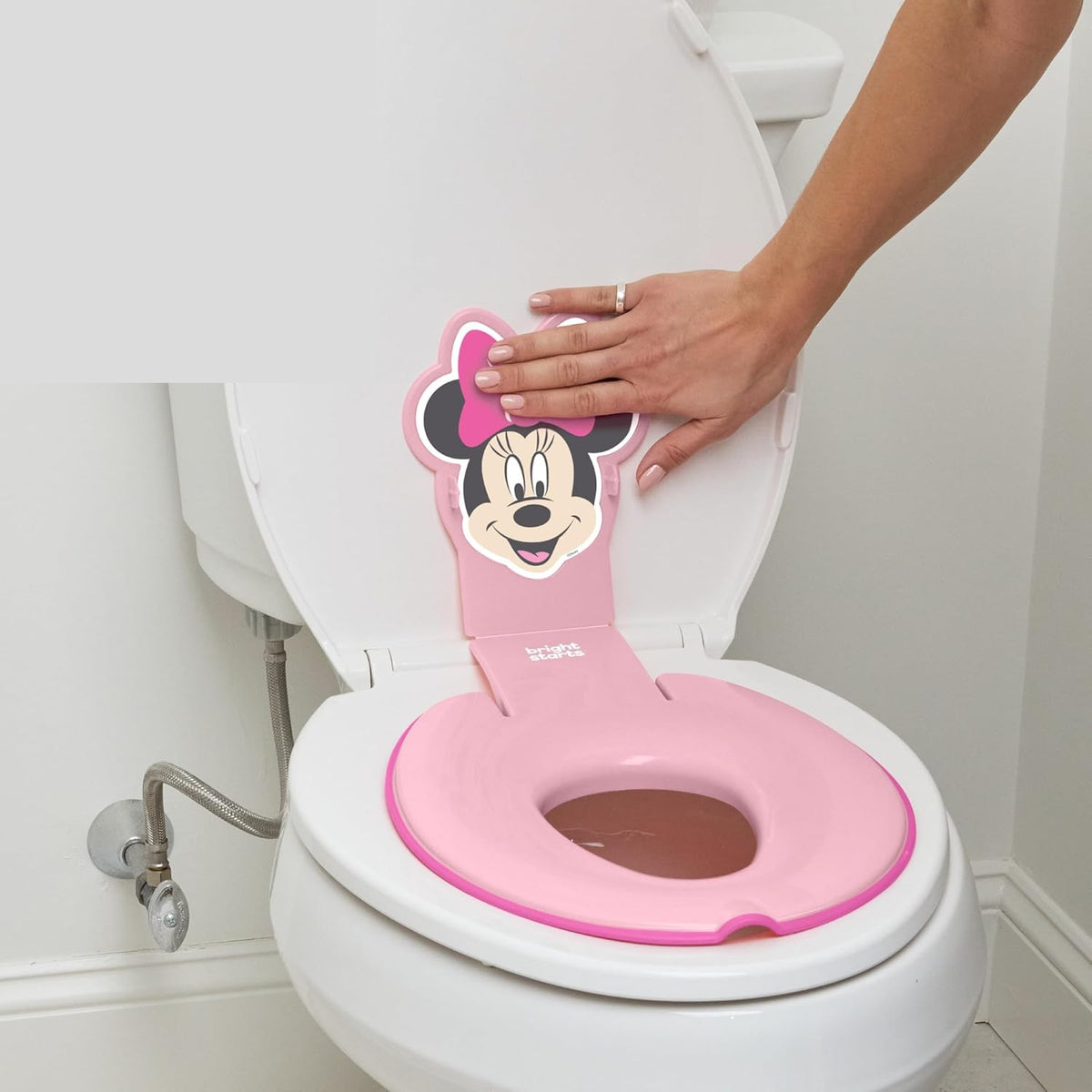 BRIGHT STARTS Flip & Sit toiletsæde 18 m+ 23 kg DISNEY MINNIE