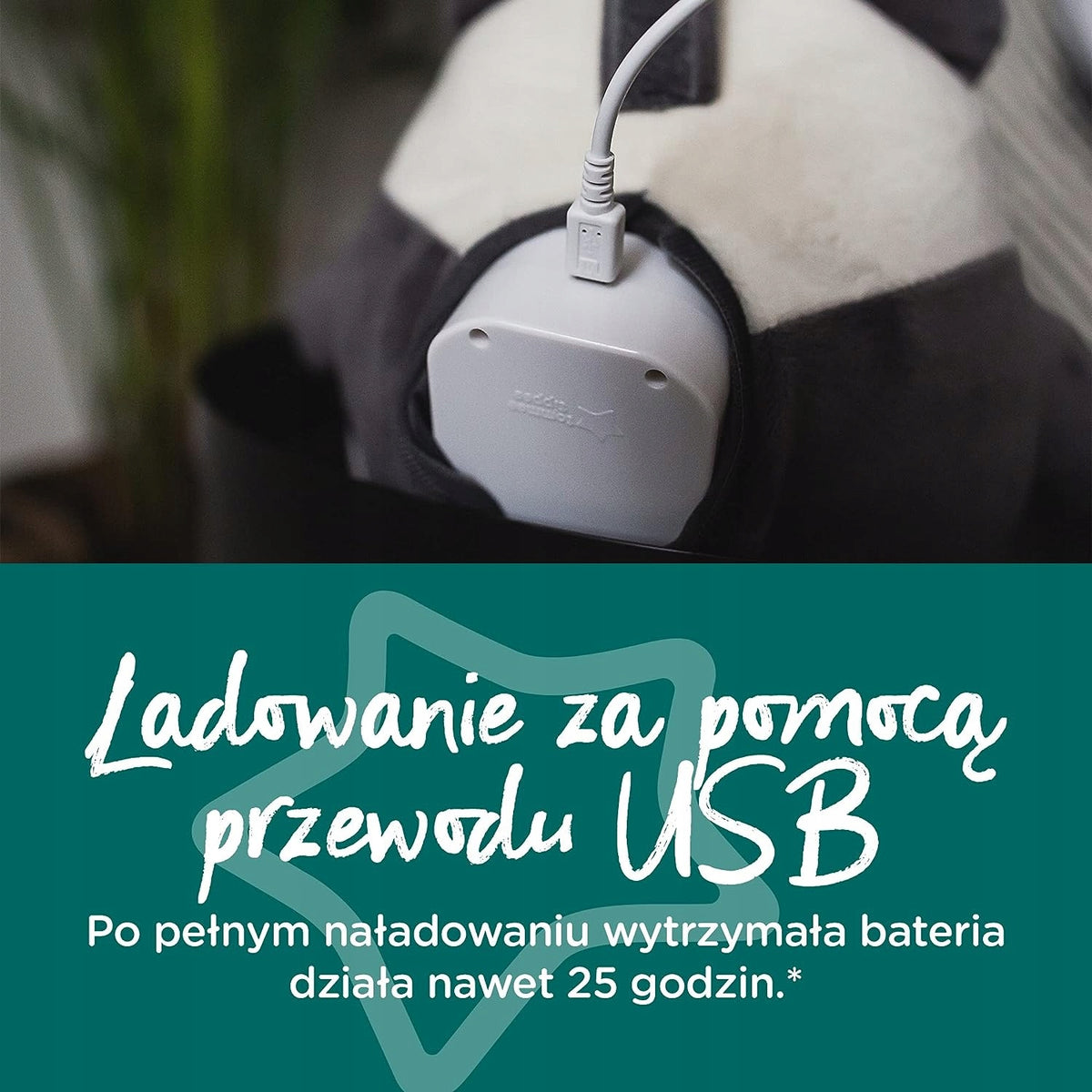 TOMMEE TIPPEE Pip the Panda PRZYTULANKA z dźwiękiem BEZ LAMPKI