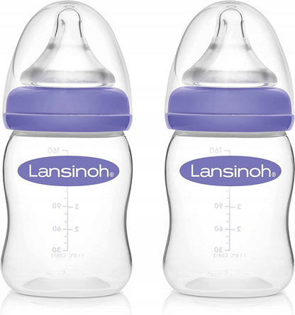 LANSINOH 160 ml bottle x 2 (S nipples)