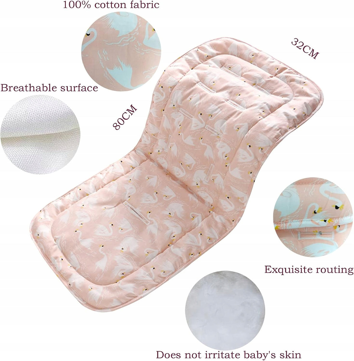 MIRACLE BABY insert universelle pour poussettes cannes
