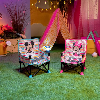 BRIGHT STARTS Minnie Mouse 3-in-1 travel high chair with tray