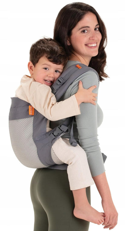 BECO TODDLER draagzak met gesp 9-27kg mesh 3d