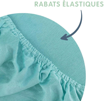 BABY CALIN fitted sheet x2