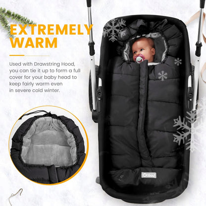 MIRACLE BABY sac de couchage universel doublé pour poussette