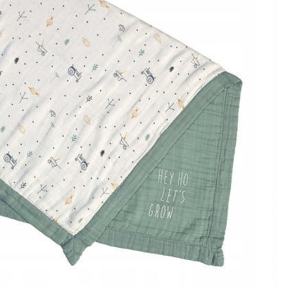LASSIG couverture en viscose de bambou 100x100