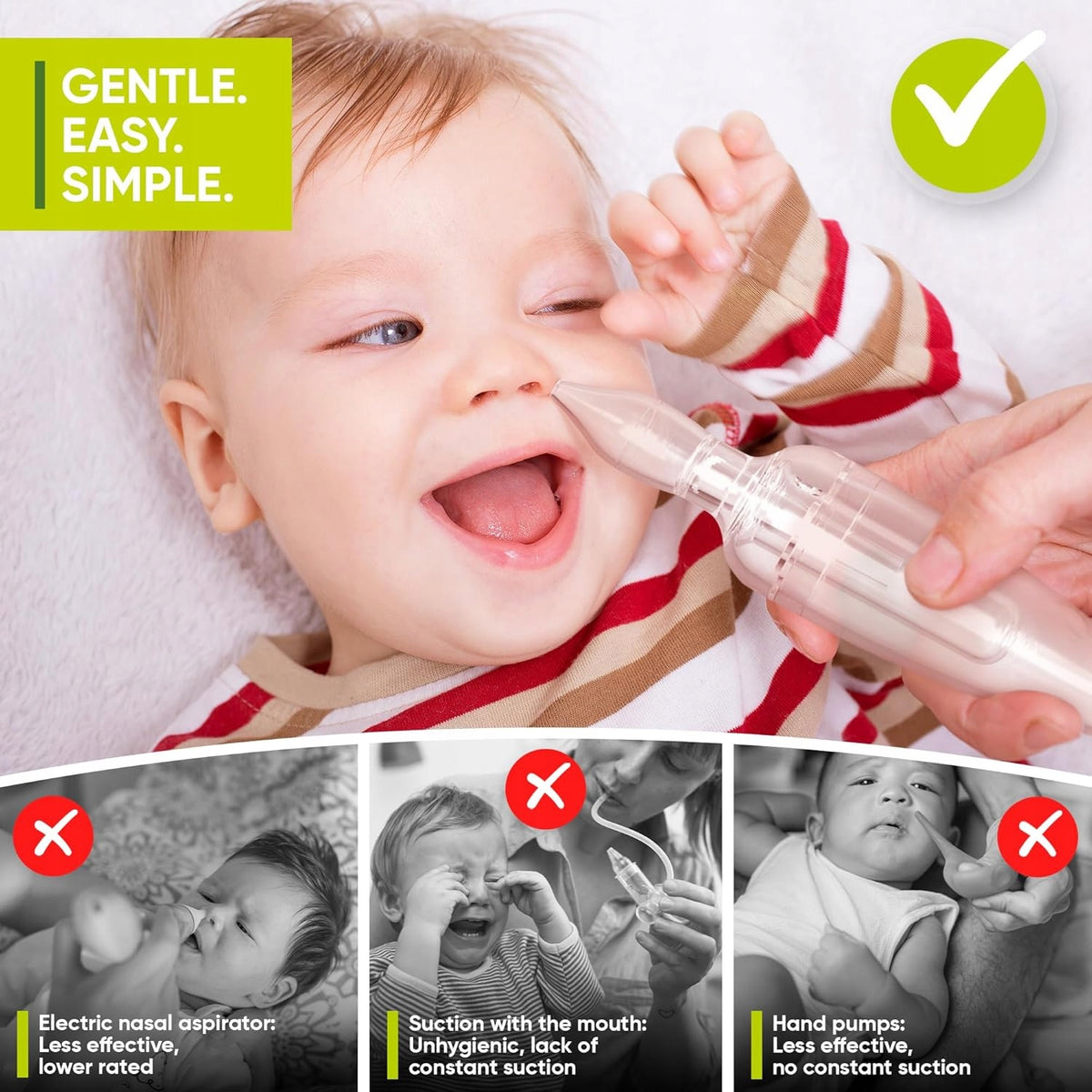 ARIANNA sub-nasal aspirator