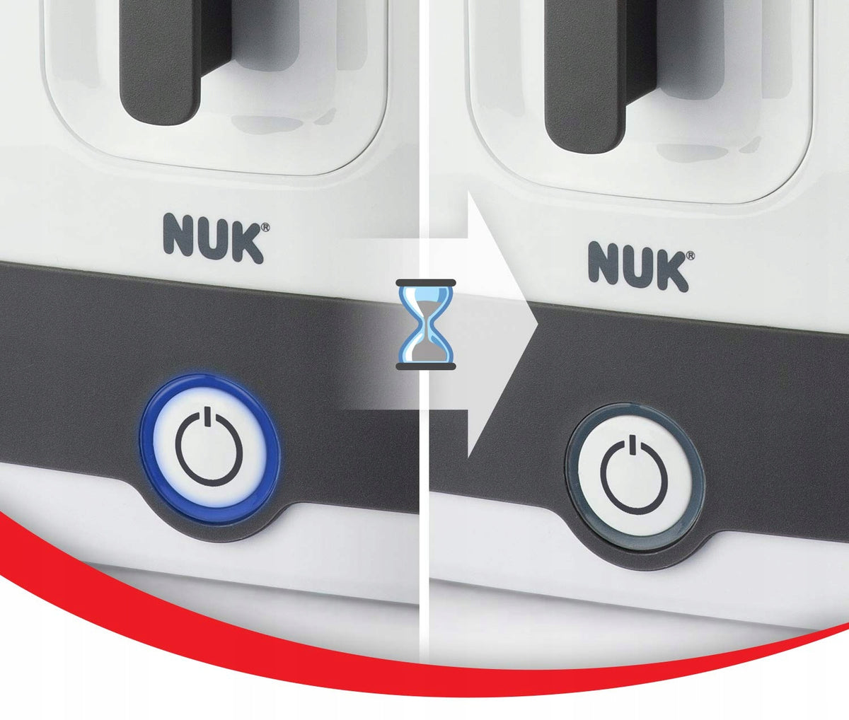 NUK Vario Express sterilizator cu aburi 6 minute 2